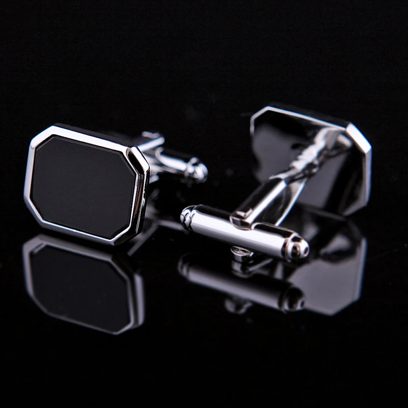 KFLK مجوهرات قميص أزياء زر الكم للرجال العلامة التجارية الأسود الكفة رابط الجملة زر عالية الجودة الفاخرة ضيوف الزفاف #3