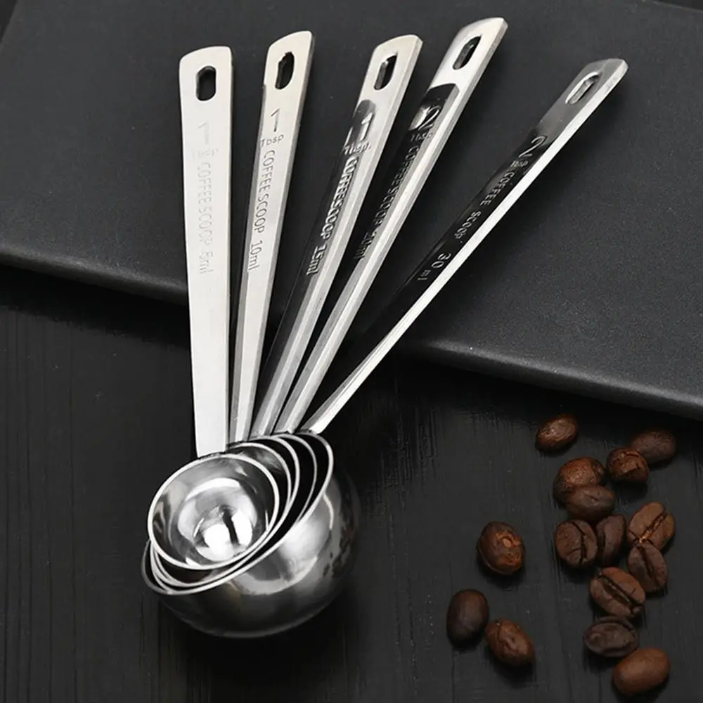 Blending 5/10/15/20/30ML Mixing Spoon Powder Spoon Tablespoon Measuring Spoon Coffee Scoop