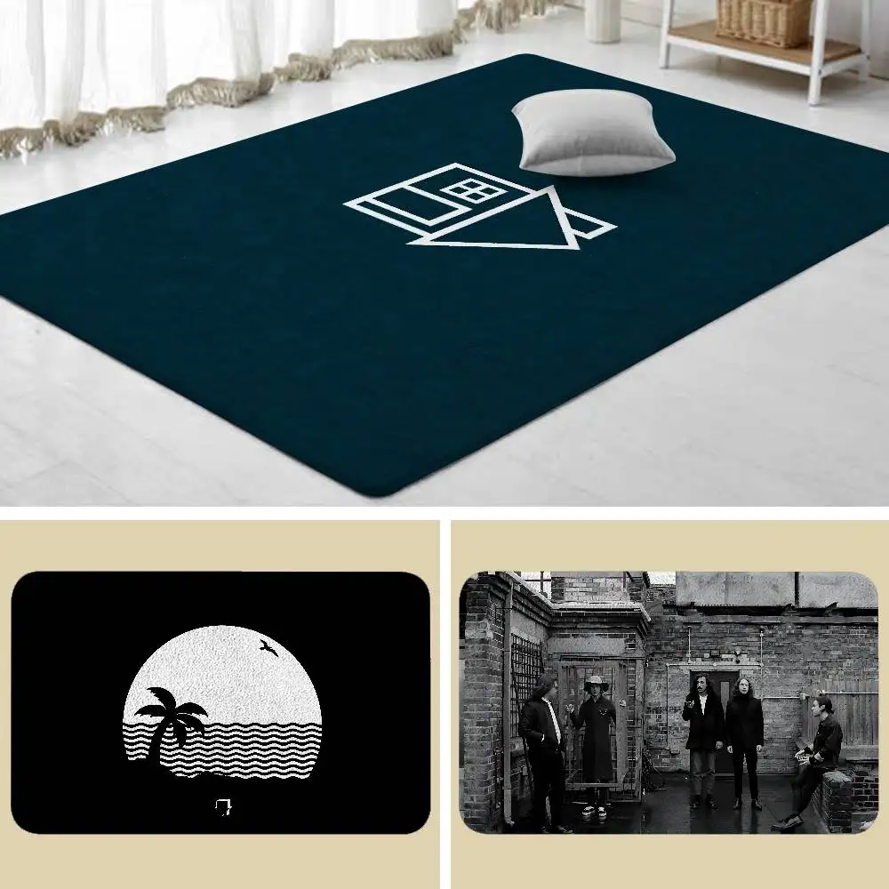 The N-Neighbourhood NBHD Floor Mats Home Laundry Rug Carpet For Living Room Lounge Area Anti-slip Foot Mat Entrance Doormat