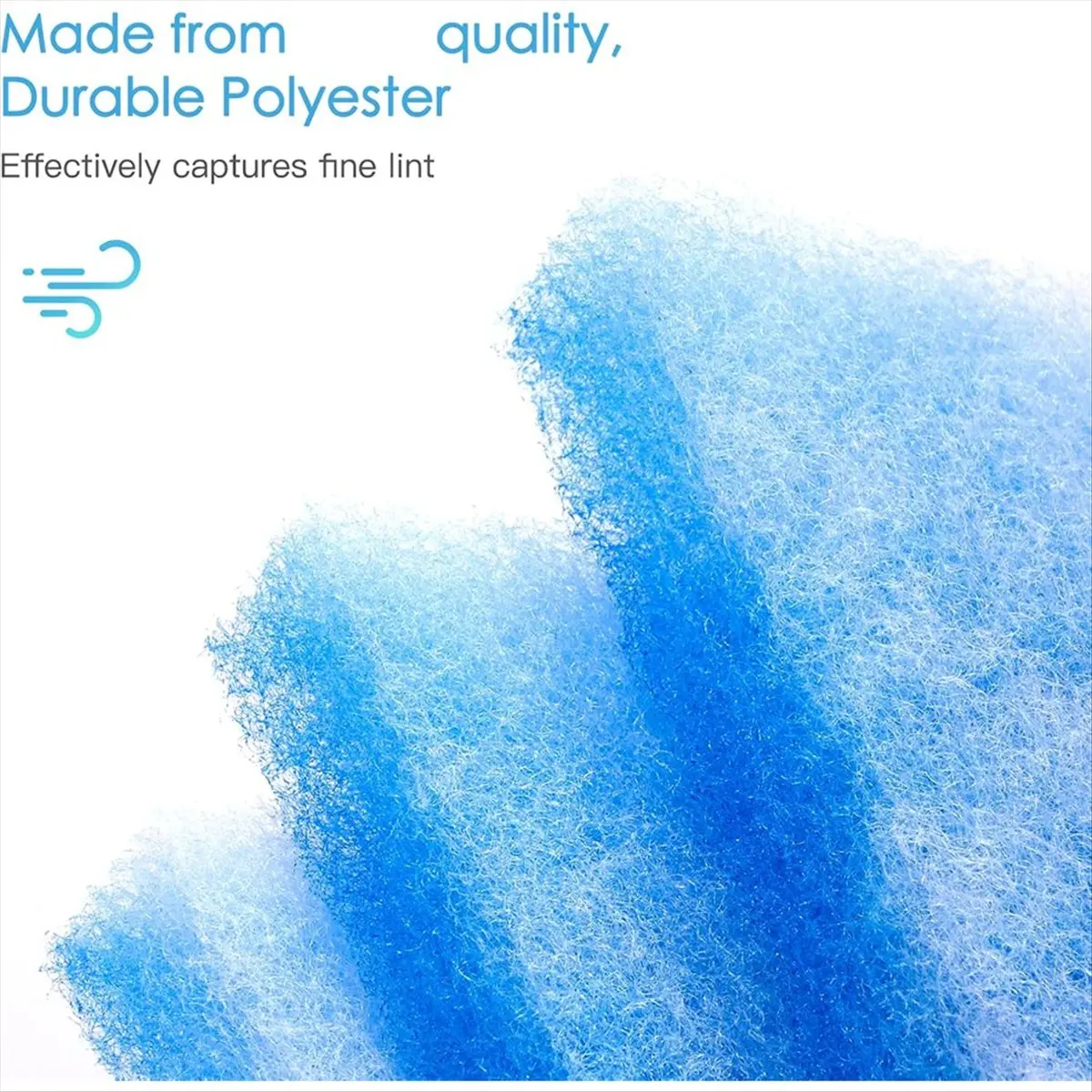 10 Pack Replacement Filters for FUNMAS Indoor Dryer Vent