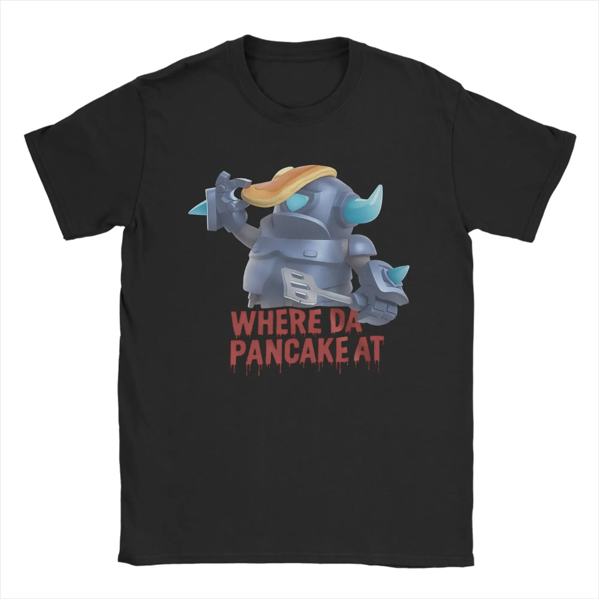 "R-Royales" Clash of Clans P.E.K.K.A موضوع تي شيرت للرجال الصيف Harajuku عادية كم قصير مضحك القطن الجرافيك القمم #5