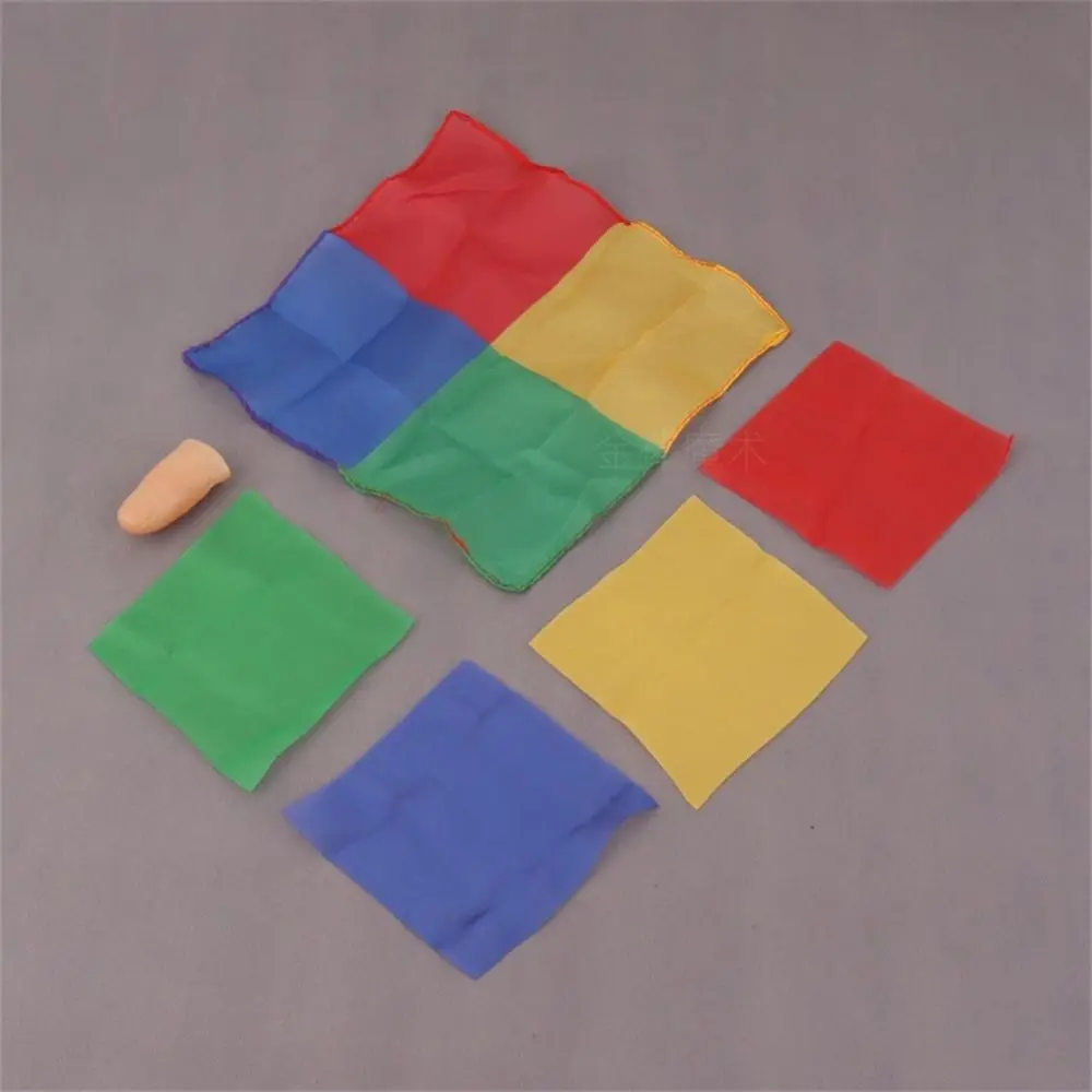 Magic Props Scarf Silk Restoring Gimmick Props Magic Scarves Fusion Magic Mentalism Magician Game Magic Tricks Close Up