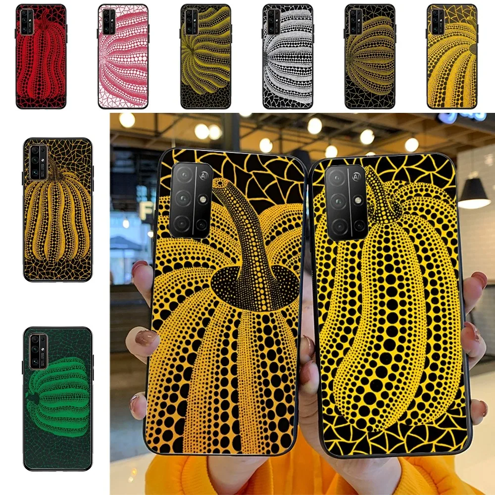 Yayoi Kusama Pumpkin Art Phone Case For Huawei Honor 10 lite 9 20 7A 9X 30 50 60 70 pro plus Soft Silicone Cover