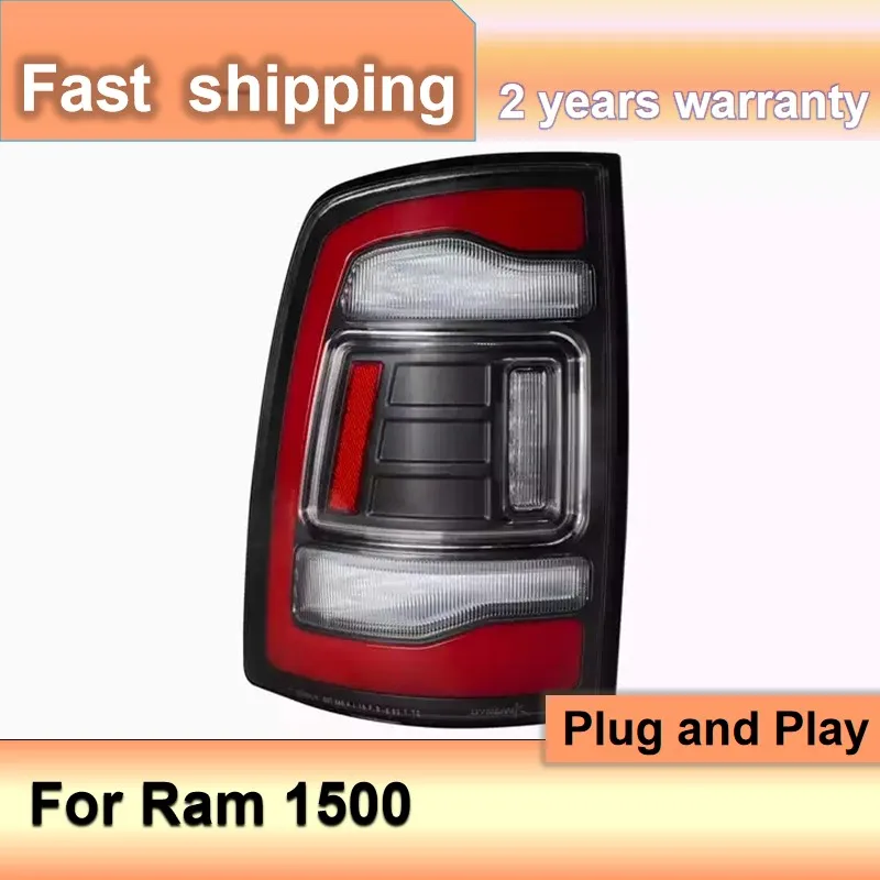 اكسسوارات السيارات ل دودج رام 1500 الذيل ضوء 2009-2018 رام 1500 لمبة خلفية DRL الضباب الفرامل بدوره إشارة عكس #2