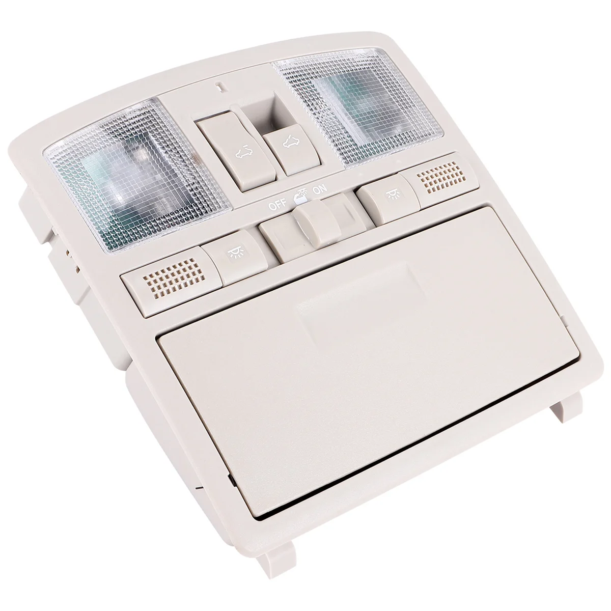 Für 2009–2013 Mazda 6, mit Schiebedachschalter, graue Overhead-Konsole mit Downlight GS4C-69-970D-75 – L49A