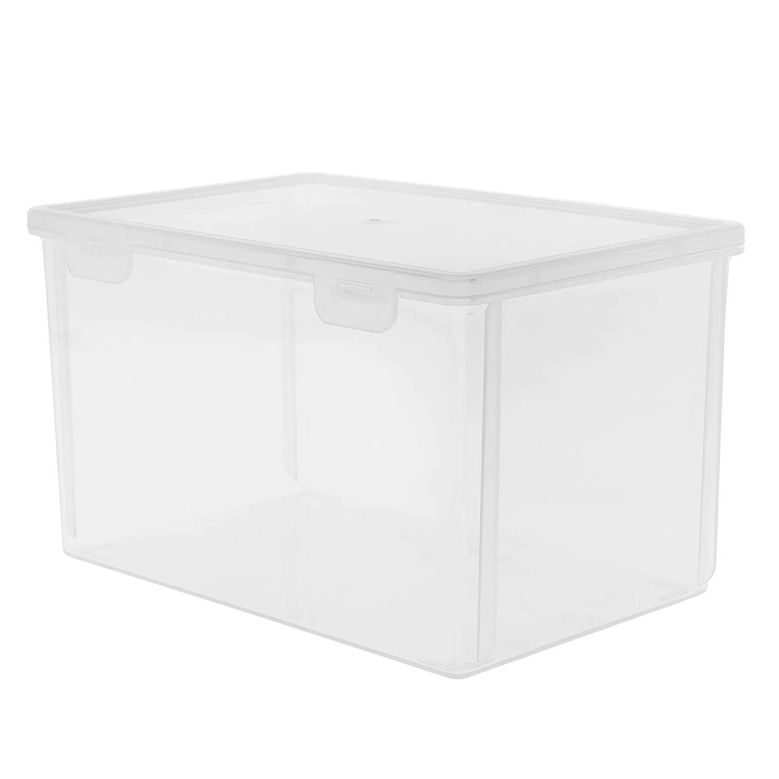 

Bread Storage Box Cake Boxes Holder with Lid Containers Plastic Food Grade for Kitchen Counter Organizer Pantry