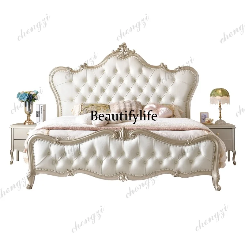 YL Stuff Decoration Double Bed Accessories Clearance ForKids King Double Bed Headboards Loft Letto Matrimoniale Furniture