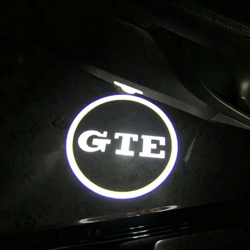 LED Car Door Interior Welcome Warning Light For VW GTE Golf 3 4 Jetta Caddy MK3 Polo Beetle Cabrio Bora Sharan Touran Lavida