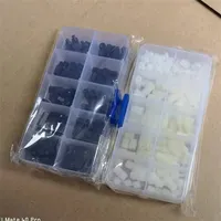 180Pcs/lot M2 M2.5 M3  Hex Nylon Standoff Spacer Column  For PCB Motherboard Fixed Plastic Spacing Screws nuts  kits