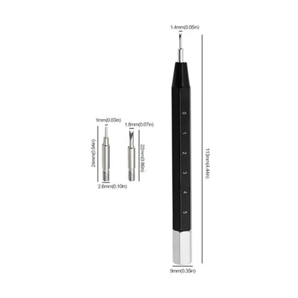 1pc Screwdriver Watch Band Installation Tools With Scale Markings For Changing Leather Or Metal Watch Bands Watch Band Remover