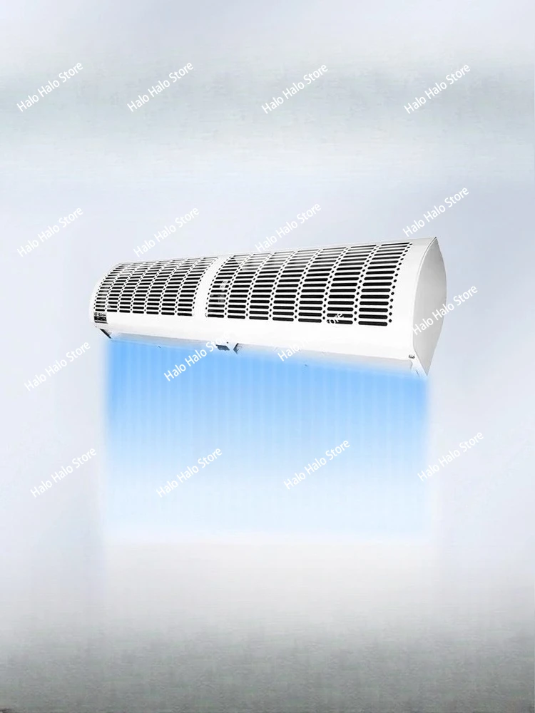 

Машина для воздушных штор Коммерческая бесшумная ультратонкая дверная головка Холодильное хранилище Супермаркет Специальные аксессуары для дверных вентиляторов