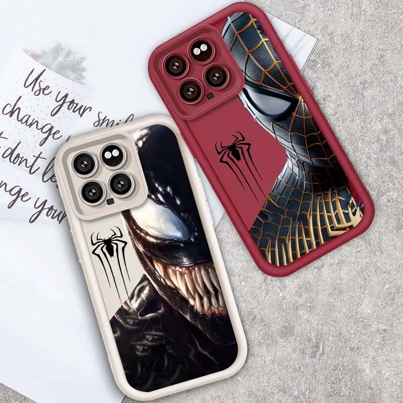 

Marvel Venom Cool Hot Art For Xiaomi Mi 17 15 14 14T Redmi 13 13T 13C 12C 14C 12 12T Lite Pro 5G Eye Ladder Phone Case