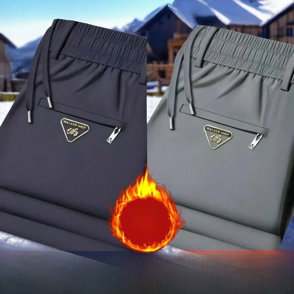 

Men's Spor Loose Straight Leg Thermal Casual Pants Autumn Winter New Sle Faionable Versatile Comfortable Polyester Fiber