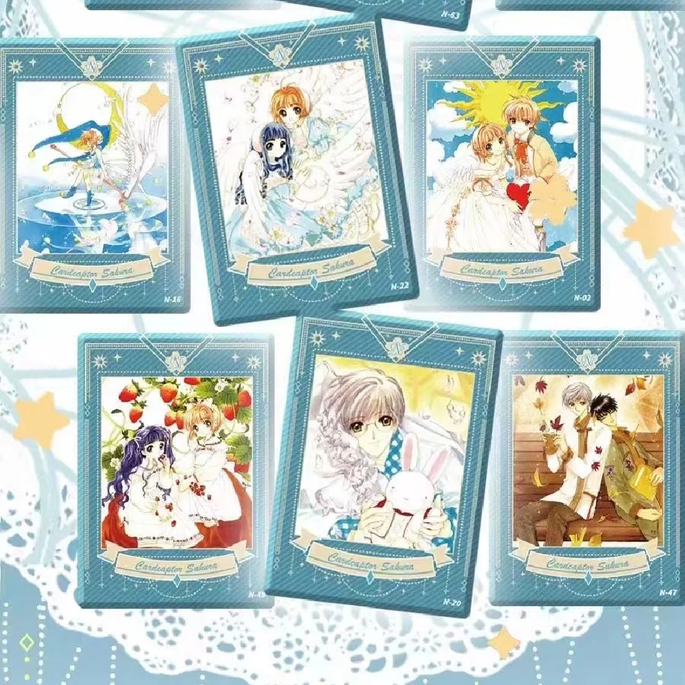 New Cardcaptor Sakura Cards Anime Collection Cards Mistery Boxes Board Games Toys Birthday Gifts for Boys and Girls