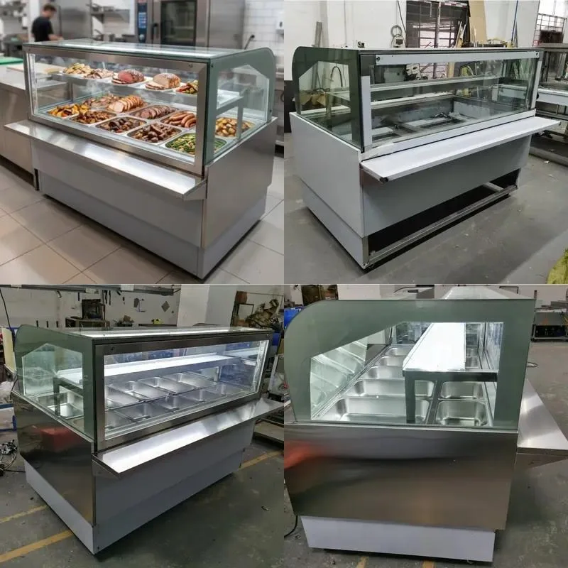 for Canteen insulation food display preparation workbench
