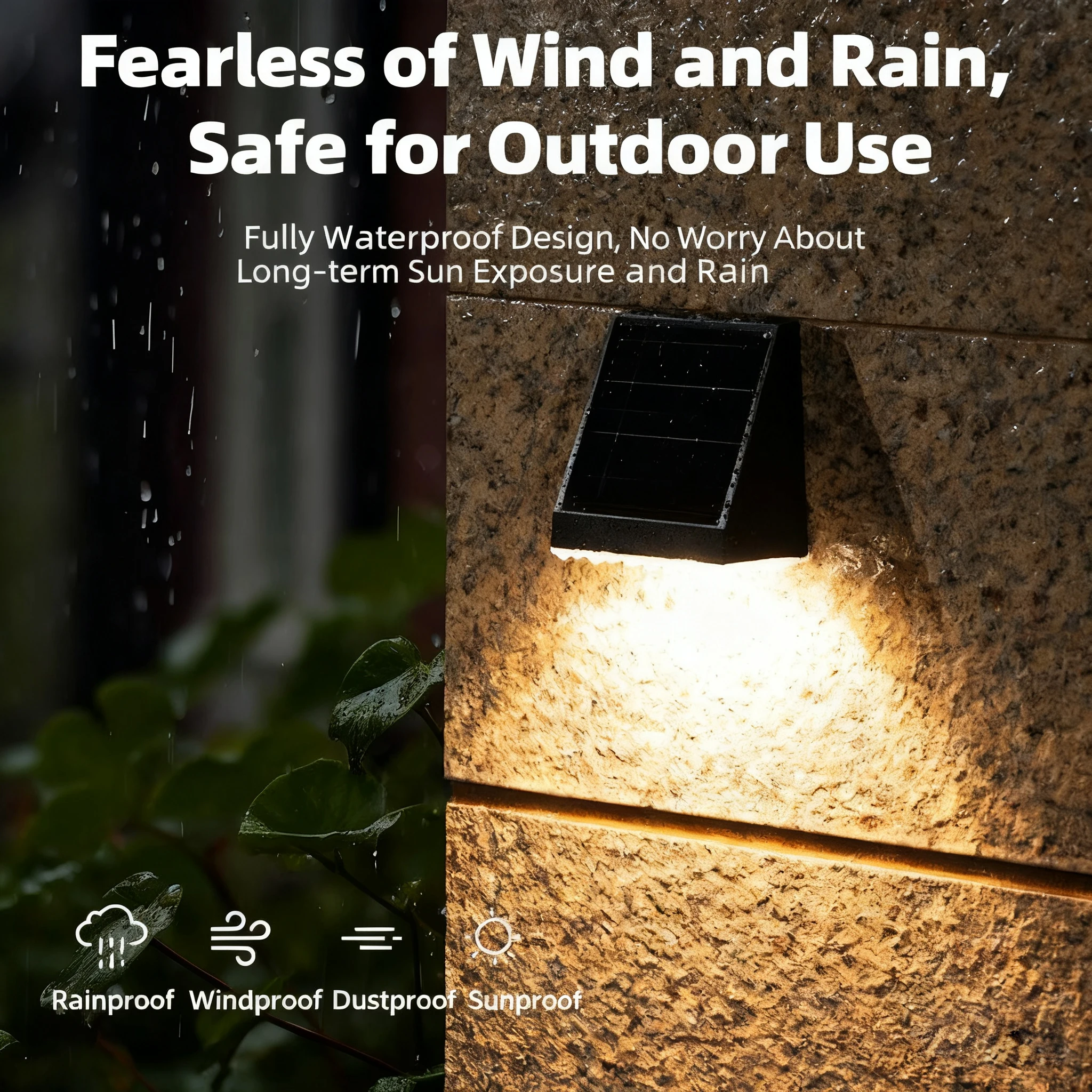 LED في الهواء الطلق رادار الطاقة الشمسية الاستشعار الجدار الخفيفة IPX5 مقاوم للماء تعمل بالطاقة الشمسية مصباح ديكور لشرفة سياج حديقة الفناء