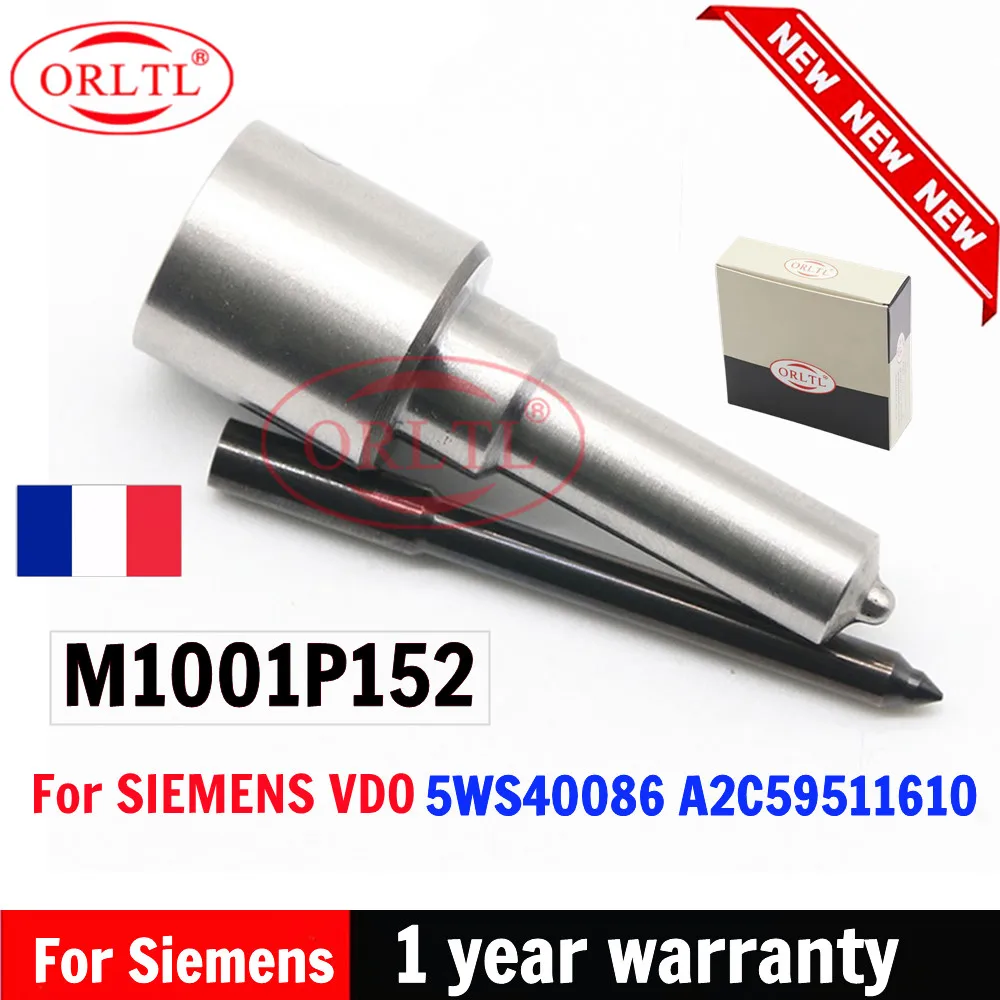 

ORLTL M1001P152 Новая дизельная топливная форсунка Common Rail для SIEMENS VDO 5WS40086 A2C 59511610 Наконечник сопла распылителя