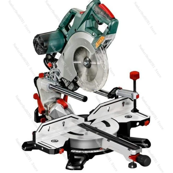 Precision Circular Saw Cutting Machine Speed Regulation Push-pull Saw Miter Saw for Woodworking Decoration