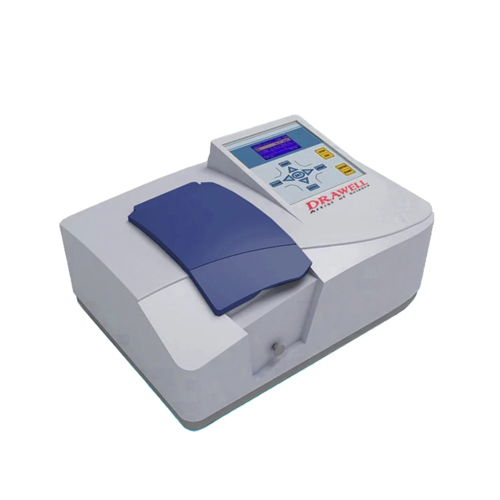 190-1100nm UV Visible Spectrophotometer Laboratory Spectrometer Device Single Beam UV Vis Spectrophotometer