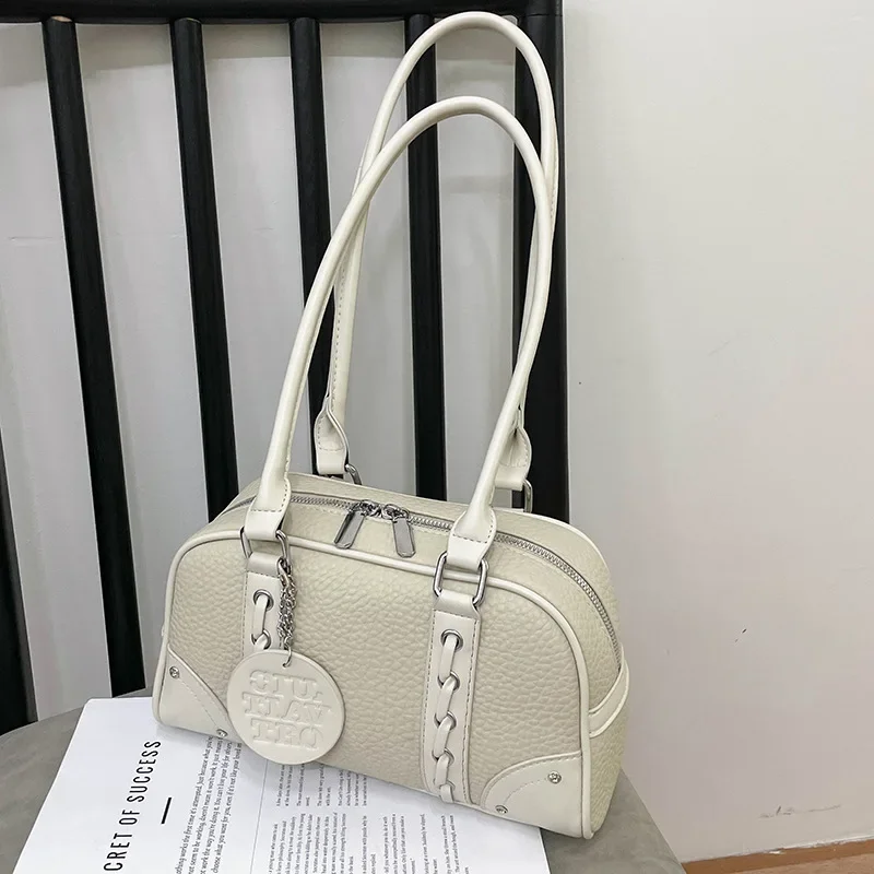 

2025New - Minimalist Underarm Shoulder Tote, Spacious Work Purse for Daily Commute.