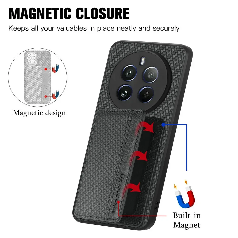 Honor Magic 7 Pro 7Lite 5G Anti-theft Brush Leather Card Case Magnetic Back Shell Phone Honoe Magic 7 Lite Case Magic7 Pro Funda