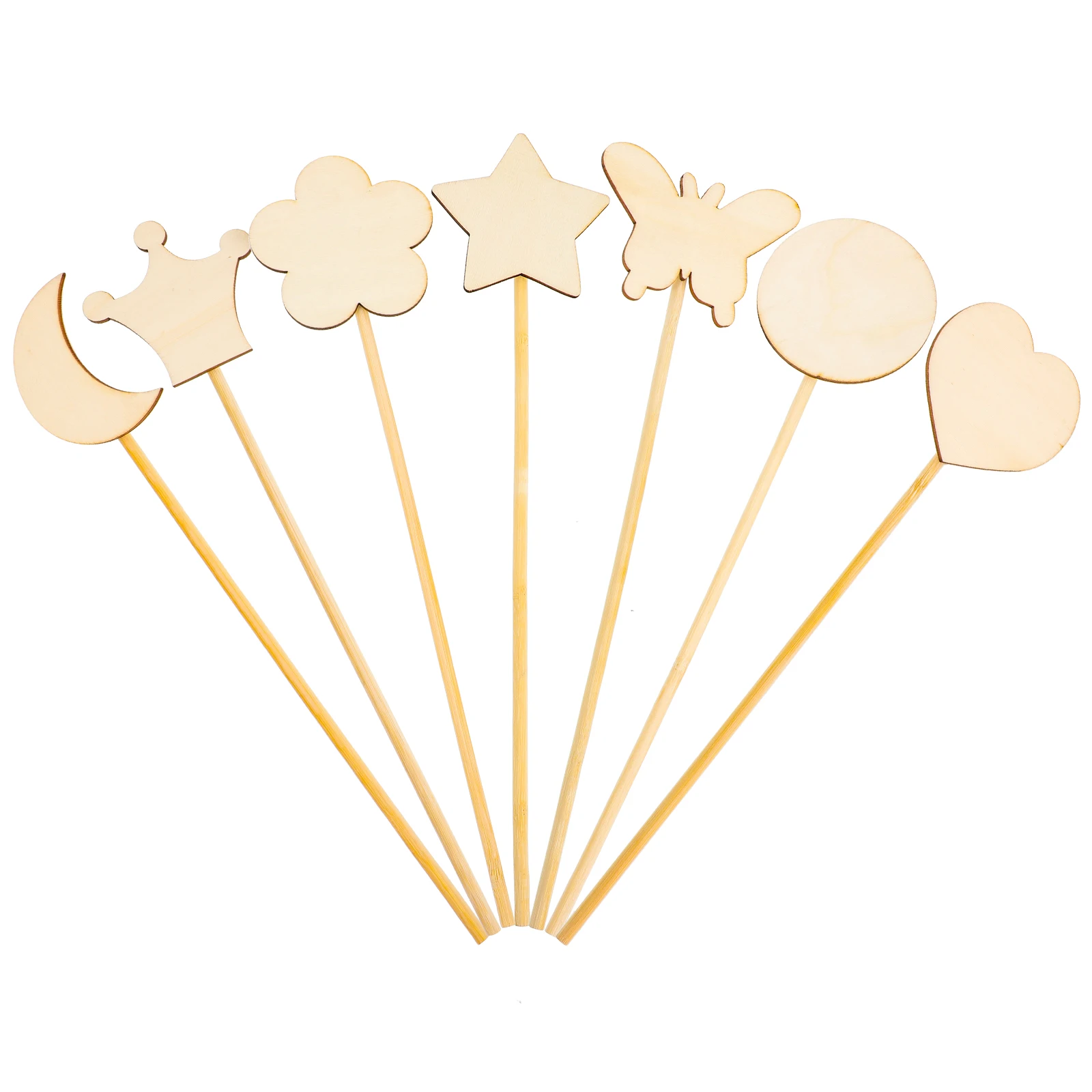 

12pcs DIY Unfinished Fairy Sticks Craft Kits Painting Kids Graffiti Wood Creative Project Decor