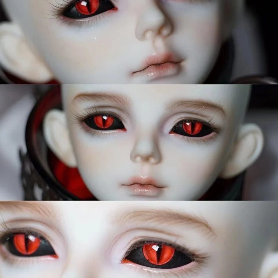 Bjd resin eyes 12mm 14mm 16mm resin eyes 1/3 1/4 1/6 doll eyes，white/black background eyes can be selected 1 pair