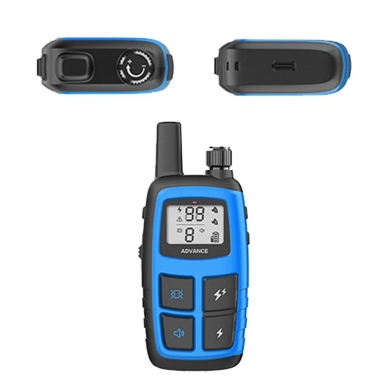 Collare di addestramento antiurto per cani impermeabile efficace con telecomando per cani di taglia grande, media e piccola