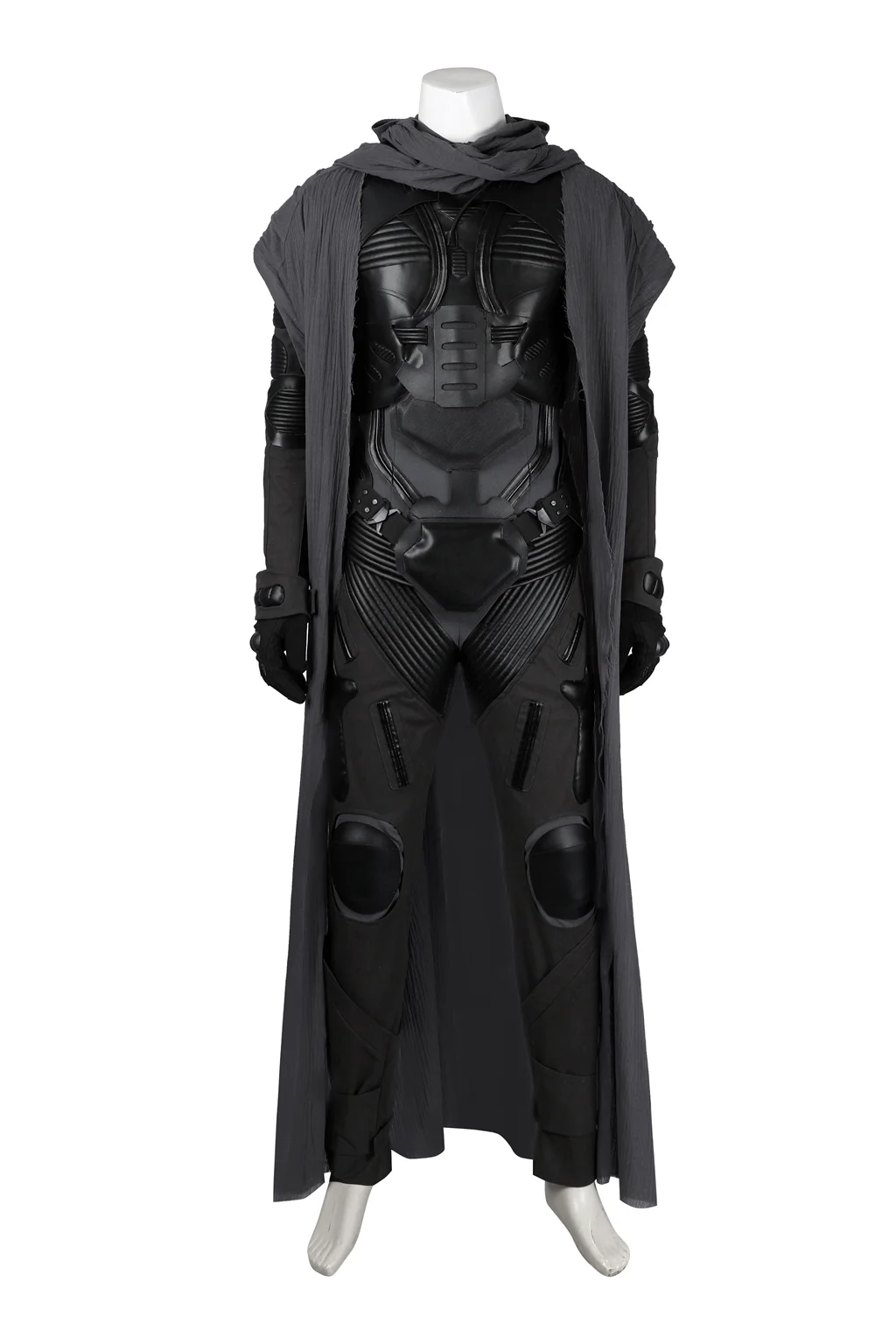 Adult Men Paul Cosplay Atreides Cotume Black Uniform With Mask Full Set Fantasia Roleplay Halloween Party Suit Custom Made