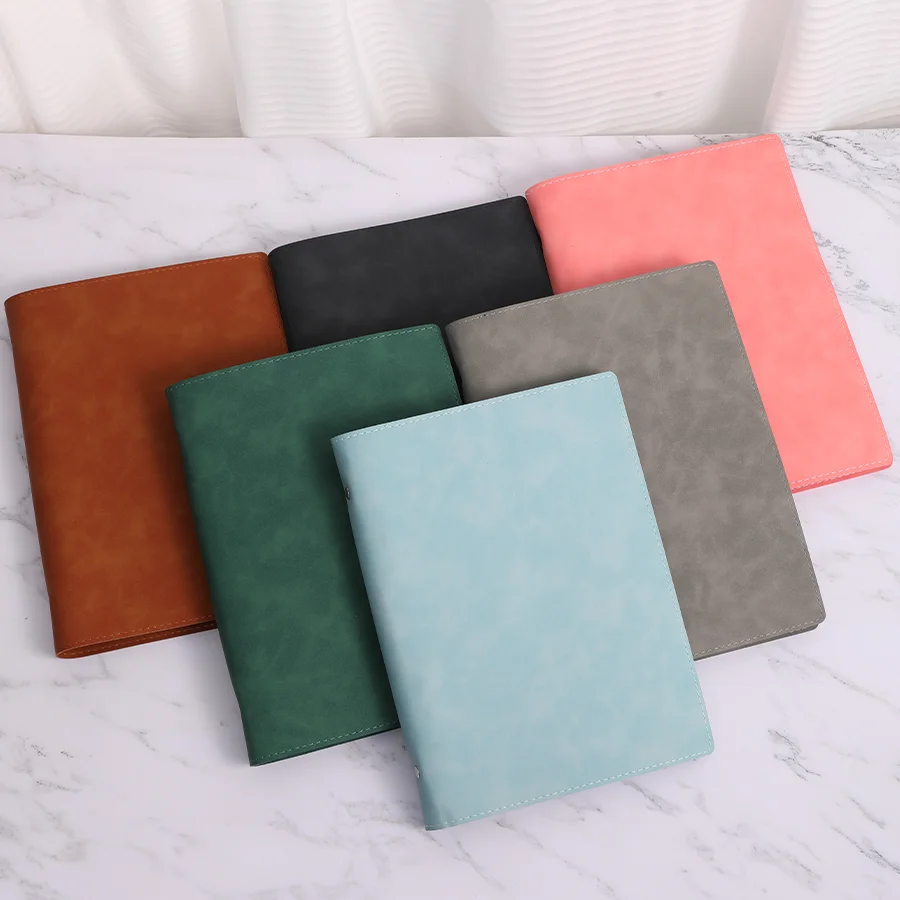 Soft Surface Notebook A5 Multi Color Baby Skin Touch Hot Selling Office Stationery High Quality Paper