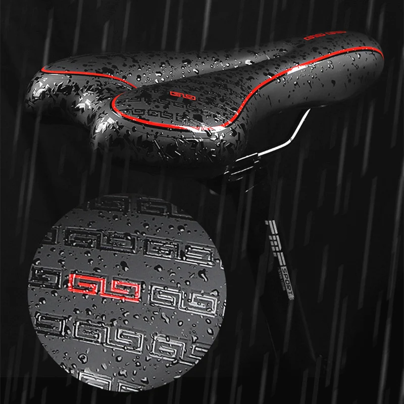 WEST BIKING Bicycle Gel Saddle MTB Road Bike Comfortable Cycling Saddle Soft Bike Seat Ergonomic Hollow Moutain Bike Cushion