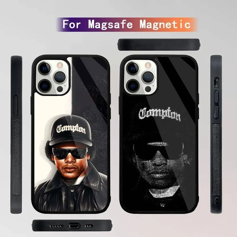 

Rapper E-eazy e Phone Case For iPhone 16,15,14,13,12,11,Plus,Pro,Max Mini Magsafe Magnetic Wireless Charging