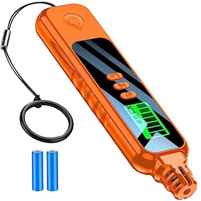 1 PCS Gas Leak  Alarm Sound Methane Hexane With LCD Screen 2 AAA Batteries For Home A