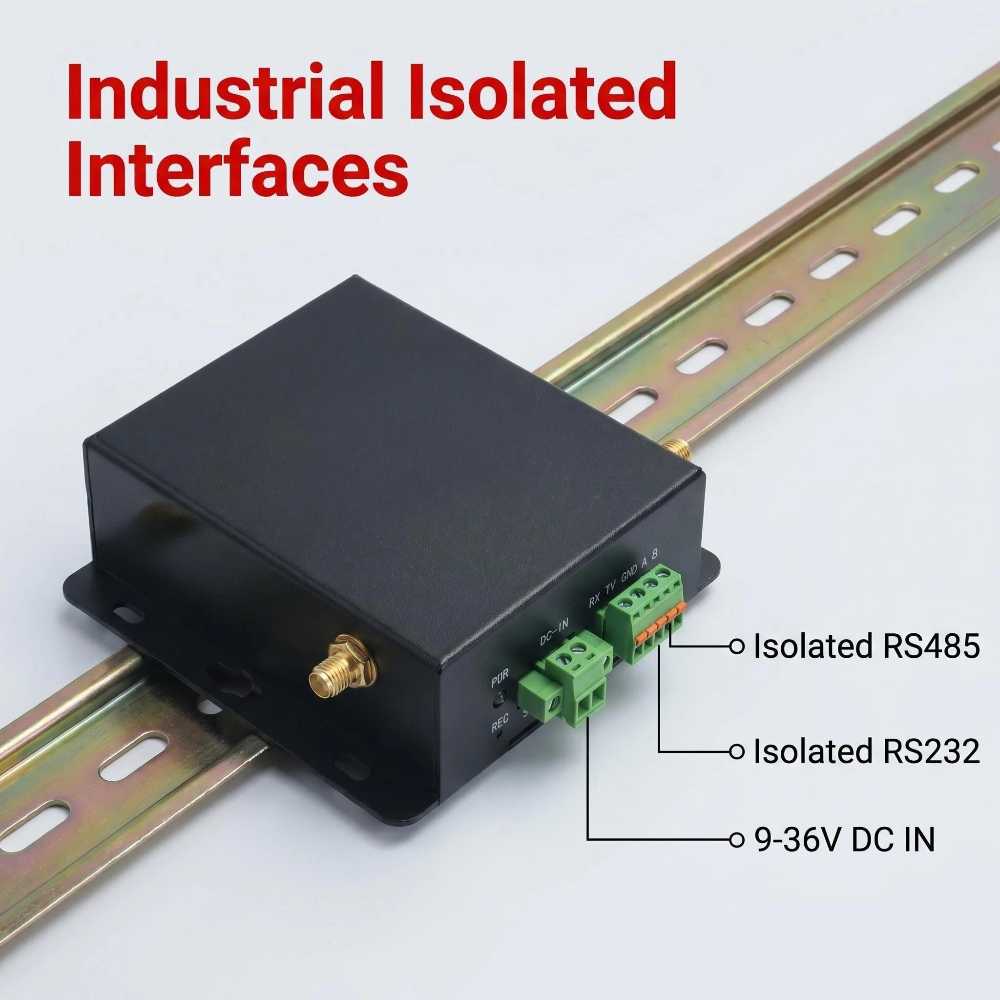 TM-CP1B Ubuntu24.04 Opensource  4G LTE Modbus TCP/IP RS485 RS232 LoRa Ethernet DIN Rail IoT Industrial Gateway for PLC