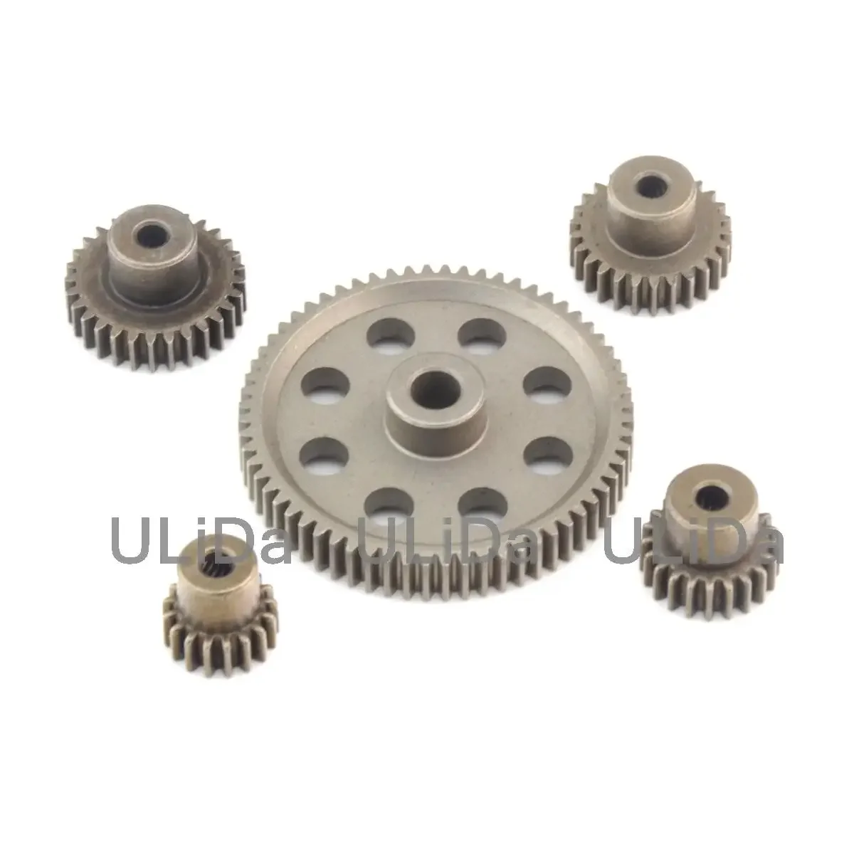 Metal Steel Spur Diff Differential Main Gear 64T Motor Pinion Gears 3.17MM 17T 19T 21T 23T 26T 11119 11181 11176 11189 HSP Car