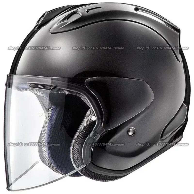 

VZ-RAM Bright Black Half Helmet Unisex Motorcycle Off-Road SZ-R VAS Helmet Downhill Racing Mountain Cross Casco Capacete