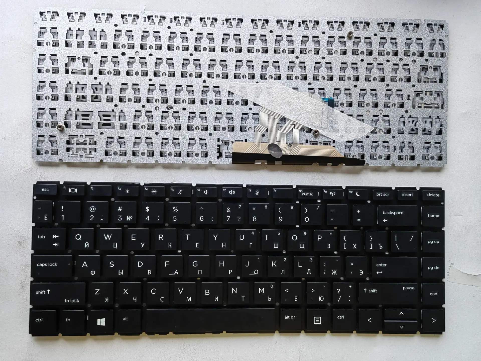 

RU Layout for HP ProBook 445 G7 440 G6 445 G6 440 G7 Laptop Keyboard