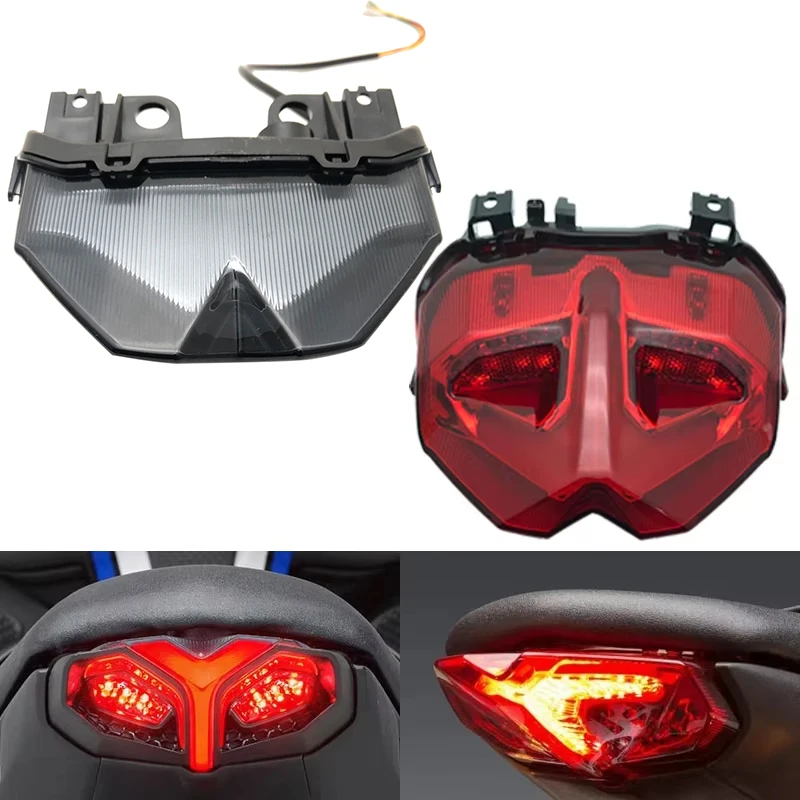 

For Yamaha MT09 2021-2023 Motorcycle Rear Taillight Brake Turn Signal Integrated Tail Lights LED Waterproof MT-09 MT 09 FZ09
