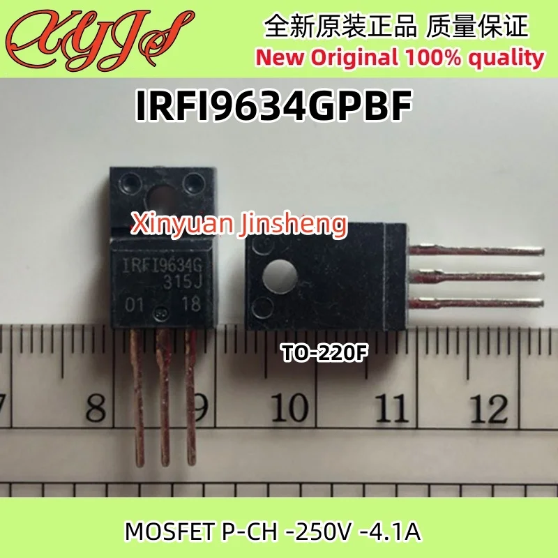 

5 шт. IRFI9634GPBF IRFI9634G TO-220F MOSFET P-CH-250 В -4,1 А SIHFI9634G IRFI9634 Новый оригинальный 100% качество