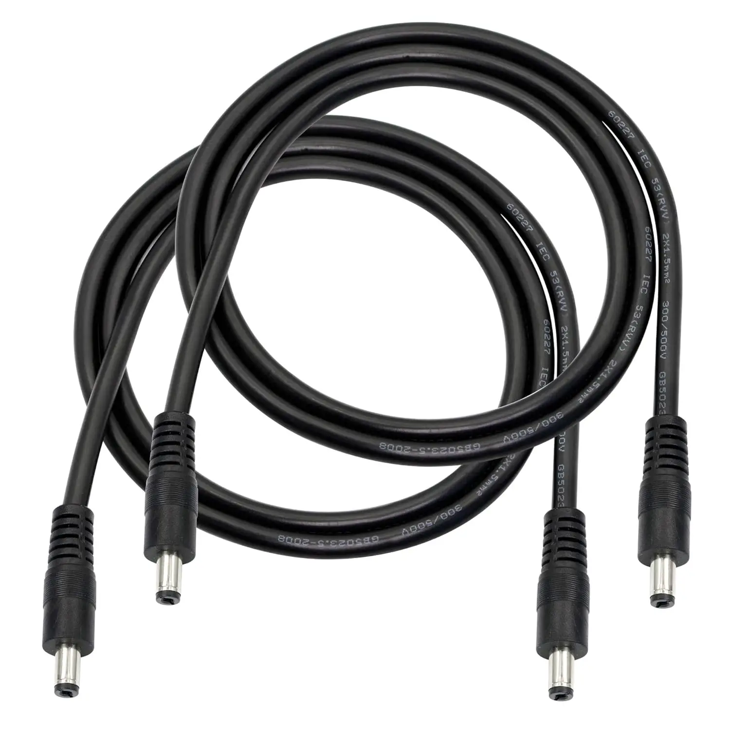 cable-dc-vers-dc-cable-adaptateur-d'alimentation-male-vers-male-3-pieds-18awg-55-mm-x-21-mm-pour-led-videosurveillance-voiture-moniteurs-etc-2-pieces