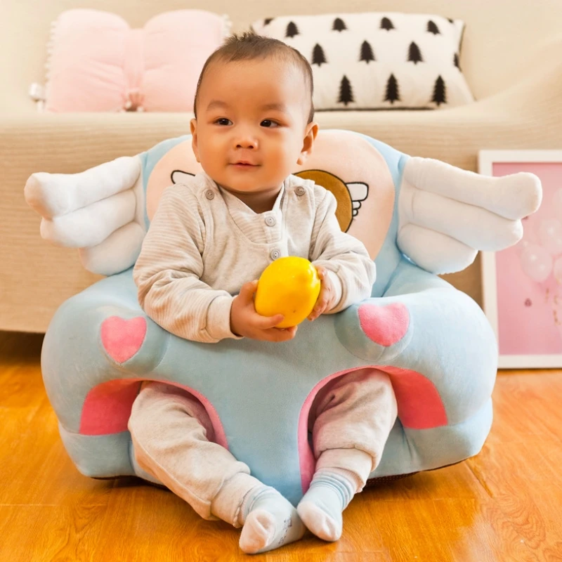 Asiento de apoyo para bebé, cojín suave para sentarse, almohada de felpa, juguete cómodo, sofá de Animal