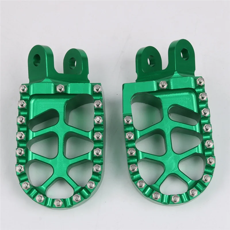 تتجه الترابية دراجة نارية سبائك الألومنيوم Footpeg أوتاد القدم دواسة لكاواساكي KLX250 KLX250R KLX250S KLX650 1994-2020