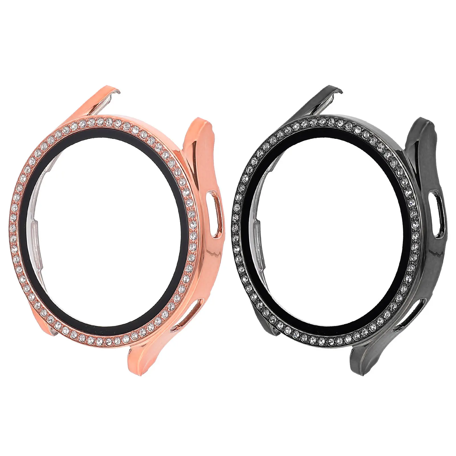 

2Pcs Exquisite Decorative Watch Protector Lightweight Wear-Resistant Smartwatch Case Cover with Creative Design for