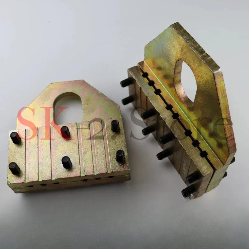 Guide Rail Lifting Clamp, Elevator Track Installation Tool, Professional Hoist for Rail Alignment