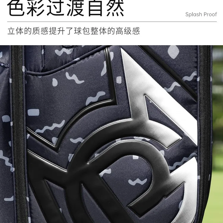 PGM Golf Bags Men's and women's checked airline bags Hard shell telescopic golf bag four wheel golf club bag QB182