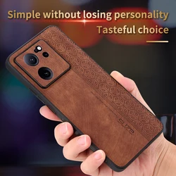 For Xiaomi 13T Чехол для back cover Skin Feel Shockproof Matte Leather Case Soft Funda For Xiaomi 13T