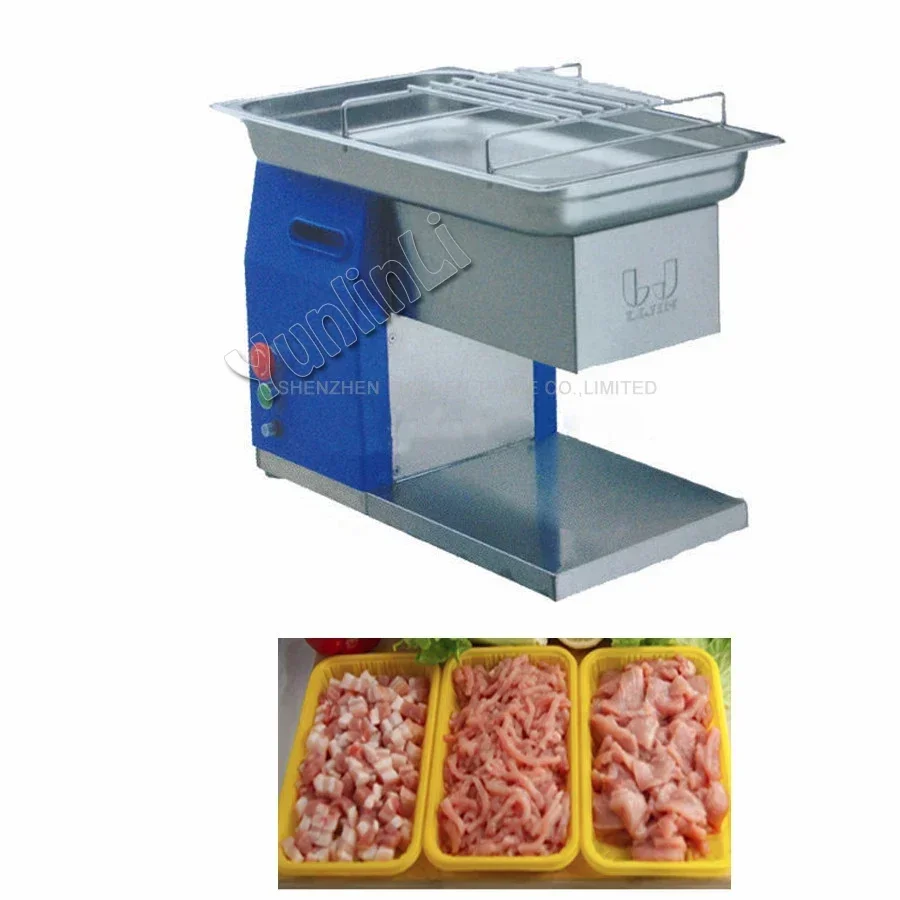 Komercyjne maszynki do mielenia mięsa ze stali nierdzewnej Elektryczna krajalnica do mięsa Maszyna do krojenia mięsa + stały QH