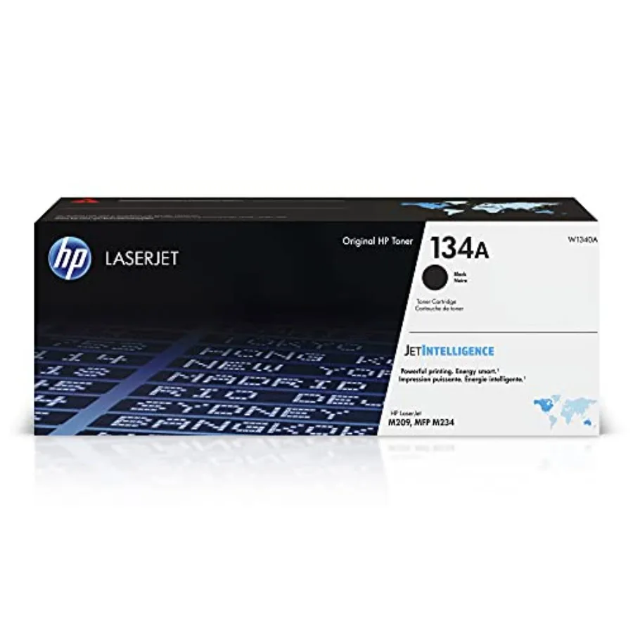 

134A Black Cartridge Printers Works with LaserJet M209 Series; LaserJet MFP M234 Series W1340A