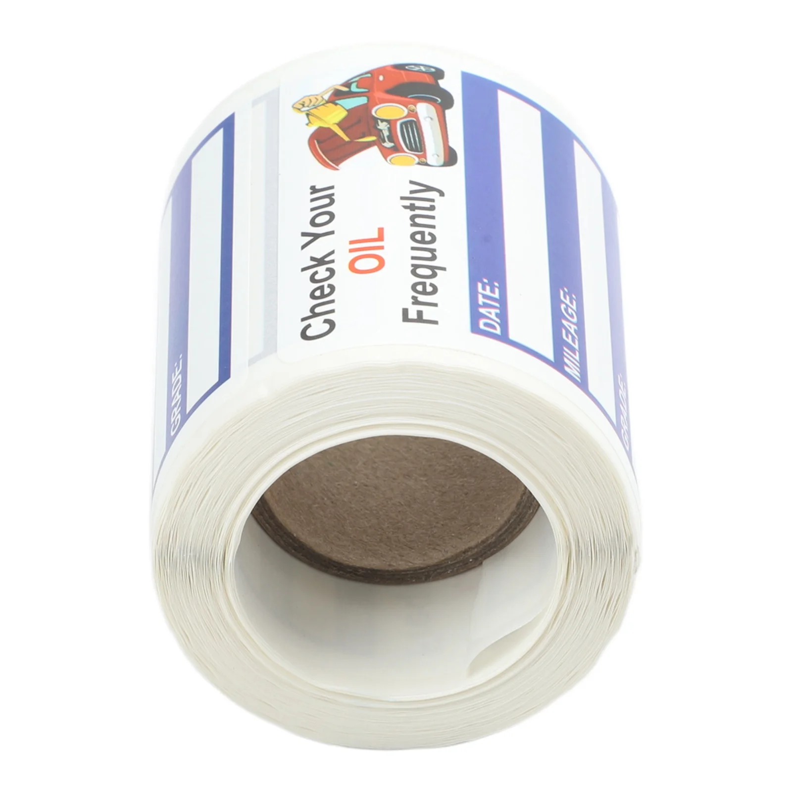 Reminder Label Stickers Car Maintenance Stickers For Oil Change Tracking Bulk Packaging Of 150pcs Strong Backing Material