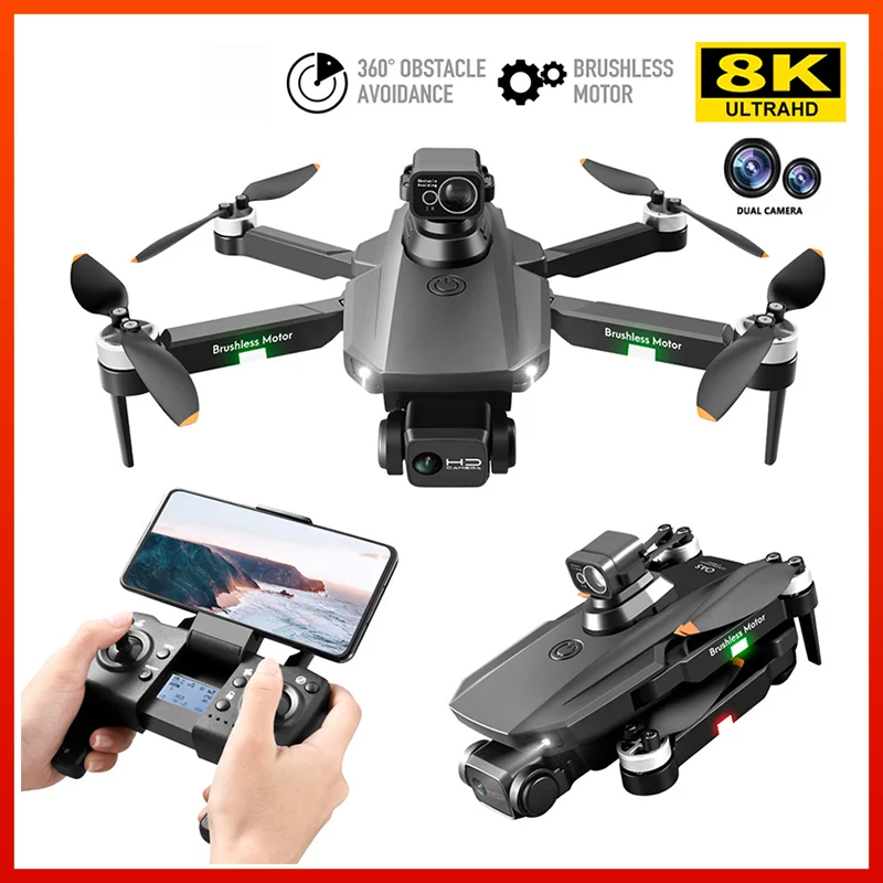 

RG101 MAX GPS Drone 8K Professional Dual HD Camera FPV 3Km Aerial Photography Brushless Motor Foldable Quadcopter Toy